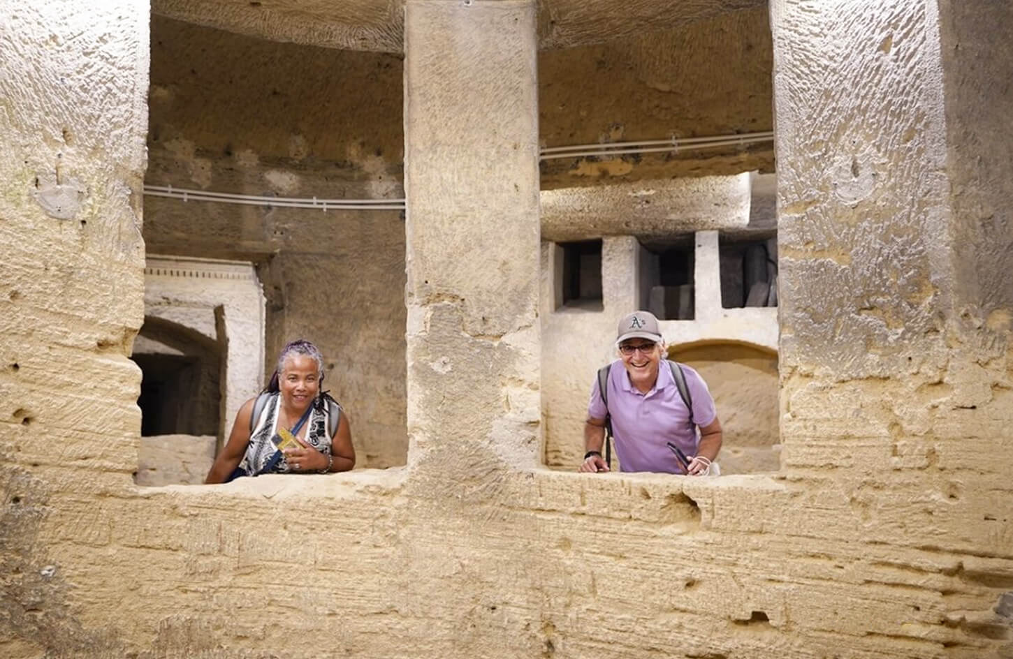 A-wonderful-picture-of-some-tourists-from-Kom-El-Shoqafa-in-Alexandria