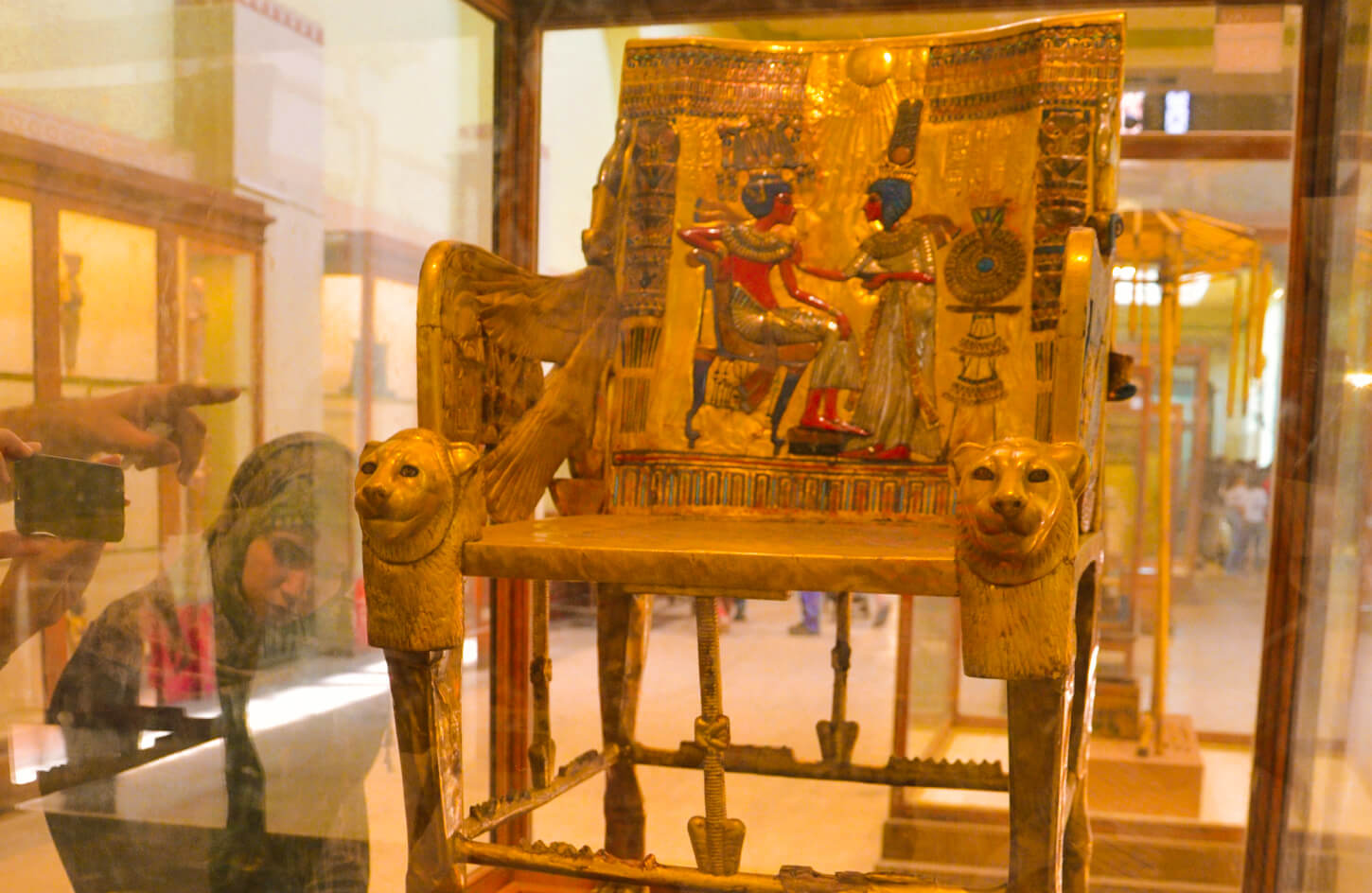 One-of-the-exhibits-of-the-Egyptian-Museum